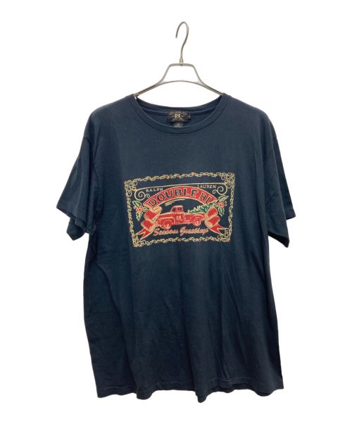 RRL（ダブルアールエル）RRL (ダブルアールエル) Tシャツ ブラック サイズ:XXLの古着・服飾アイテム