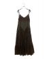 HER LIP TO (ハーリップトゥ) Lace-Trimmed Satin Cami Dress ブラウン サイズ:M：7000円