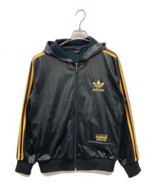 adidas（アディダス）の古着「00s/chile62/トラックジャケット/パーカー/ジップパーカー/P06963」｜ブラック