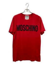 MOSCHINO（モスキーノ）の古着「ロゴTシャツ」｜レッド