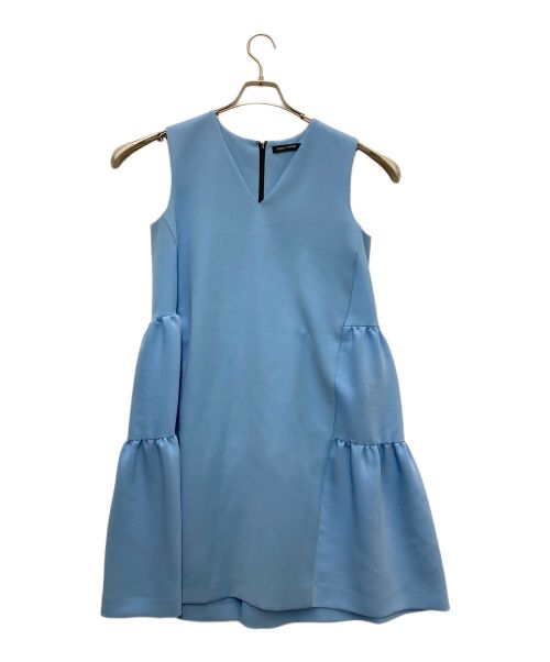 YOKO CHAN（ヨーコチャン）YOKO CHAN (ヨーコチャン) Back Tiered Dress ブルー サイズ:36の古着・服飾アイテム