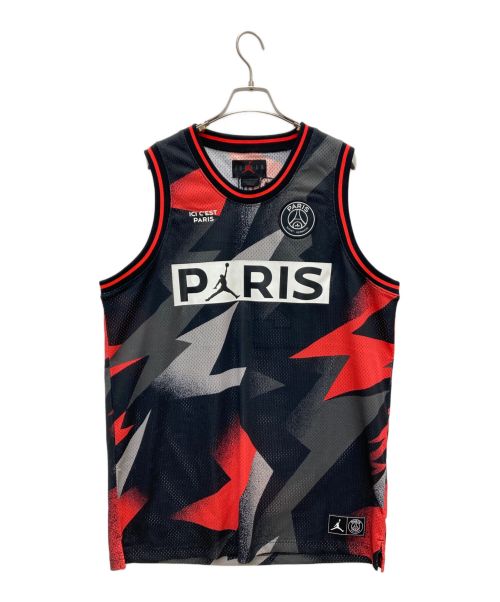 NIKE（ナイキ）NIKE (ナイキ) AIR JORDAN PSG タンクトップ ブラック サイズ:Lの古着・服飾アイテム