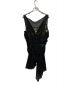 Jean Paul GAULTIER FEMME (ジャンポールゴルチェフェム) ruched chiffon corset ブラック サイズ:40：13000円