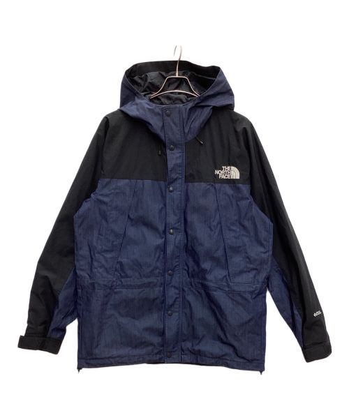 THE NORTH FACE（ザ ノース フェイス）THE NORTH FACE (ザ ノース フェイス) MOUNTAIN LIGHT DENIM JACKET インディゴブラック サイズ:XXLの古着・服飾アイテム