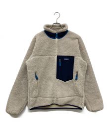 Patagonia（パタゴニア）の古着「ジャケット」｜ホワイト×ネイビー