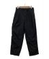 Graphpaper（グラフペーパー）の古着「Garment Dyed Poplin Tapered Slacks」｜ブラック