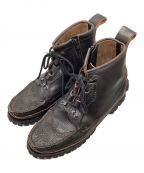 YUKETENユケテン）の古着「Maine Guide Wingtip Quebec DB Boots」｜ブラック