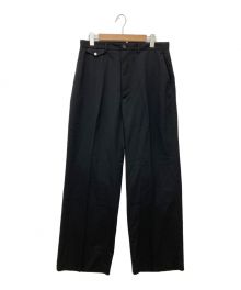 ROTOL（ロトル）の古着「SUPER HIGH WAIST SLACKS」｜ブラック