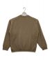 AURALEE (オーラリー) BABY CASHMERE KNIT ブラウン サイズ:5：30000円