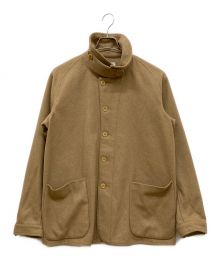 SOUMO（ソウモ）の古着「カシミヤ混ウールジャケット」｜ブラウン