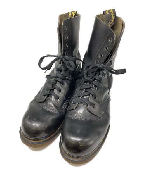 Dr.Martens（ドクターマーチン）Dr.Martens (ドクターマーチン) オールド10ホールブーツ ブラック サイズ:8の古着・服飾アイテム