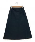 AURALEEオーラリー）の古着「FINX MOLESKIN SKIRT」｜ブラック