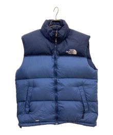 THE NORTH FACE（ザ ノース フェイス）の古着「ヌプシダウンベスト」｜ネイビー