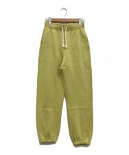 THE SHINZONE (ザ シンゾーン) COMMON SWEATPANTS イエロー サイズ:FREE