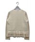 MONCLER (モンクレール) MAGLIONE TRICOT CARDIGAN ホワイト サイズ:M：30000円