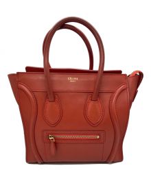 CELINE（セリーヌ）の古着「ハンドバッグ」｜レッド