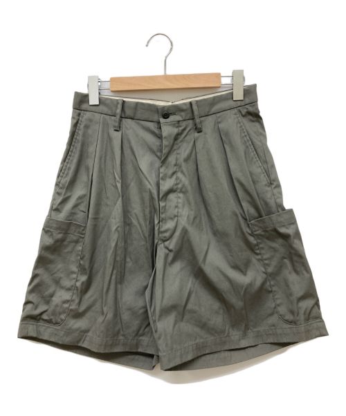 NEAT（ニート）NEAT (ニート) Cotton Cargo Shorts グレー サイズ:Mの古着・服飾アイテム