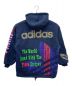 adidas (アディダス) ジップパーカー/AA-6140/ デサント製/80-90s ネイビー サイズ:M：7000円