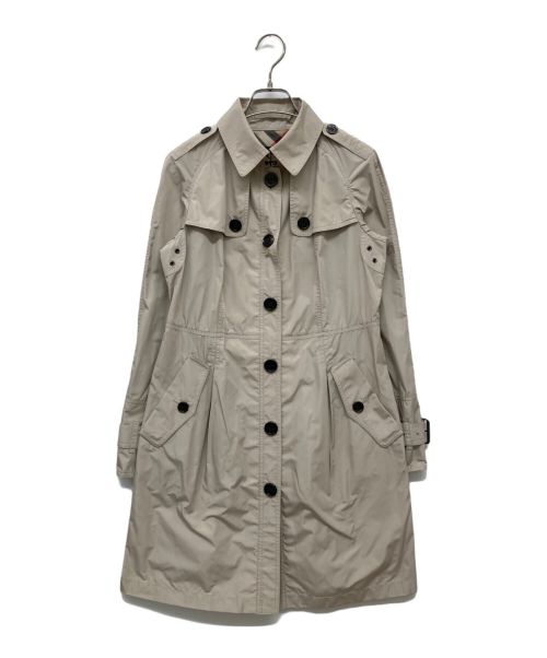 BURBERRY LONDON（バーバリーロンドン）BURBERRY LONDON (バーバリーロンドン) ステンカラーコート/ナイロンコート/コート/B1A03-725-40 ベージュ サイズ:38の古着・服飾アイテム