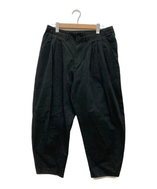 Porter Classic（ポータークラシック）Porter Classic (ポータークラシック) SATCHMO CHINOS ブラック サイズ:Lの古着・服飾アイテム