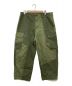 Porter Classic（ポータークラシック）の古着「OHARIKO ARMY PATCHWORK PANTS」｜オリーブ