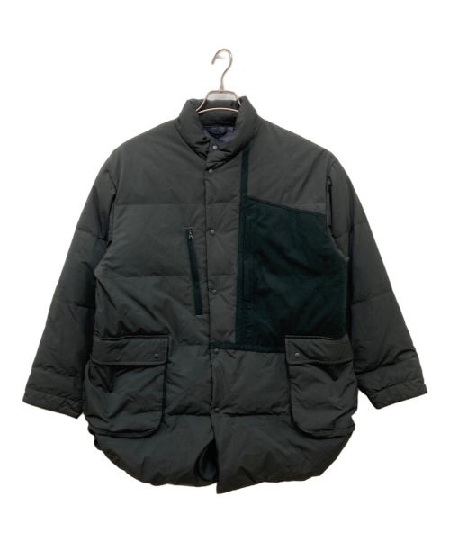 Porter Classic（ポータークラシック）Porter Classic (ポータークラシック) WEATHER DOWN SHIRT JACKET ブラック サイズ:3の古着・服飾アイテム