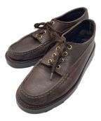 RUSSELL MOCCASINラッセルモカシン）の古着「クロムエクセル フィッシングオックスフォード シューズ」｜ブラウン