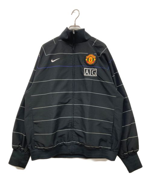 NIKE（ナイキ）NIKE (ナイキ) 08-09/Manchester United/マンチェスターユナイテッド/トラックジャケット ブラック サイズ:XLの古着・服飾アイテム