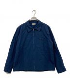 MARGARET HOWELLマーガレットハウエル）の古着「FEATHERWEIGHT COTTON POPLIN」｜ネイビー