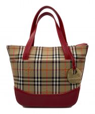 BURBERRY (バーバリー) ノヴァチェックミニハンドバッグ/ハンドバッグ/ミニハンドバッグ/ライセンス品