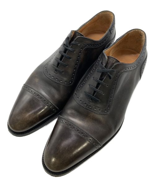 Stefano Bemer（ステファノ ベーメル）Stefano Bemer (ステファノ ベーメル) キャップトゥシューズ / Steel Museum Calf Oxford  ブラウン サイズ:40の古着・服飾アイテム