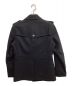 BURBERRY BLACK LABEL (バーバリーブラックレーベル) ナポレオンコート ブラック サイズ:M：14000円