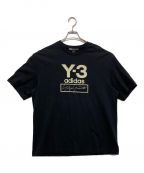 Y-3ワイスリー）の古着「Stacked Logo Tee」｜ブラック