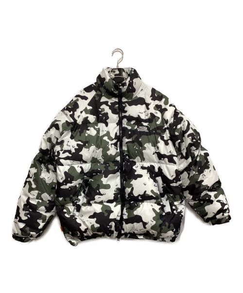 TIGHTBOOTH PRODUCTION（タイトブースプロダクション）TIGHTBOOTH PRODUCTION (タイトブースプロダクション) URBAN CAMO DOWN JKT グリーン サイズ:Lの古着・服飾アイテム