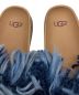 中古・古着 UGG (アグ) Cindi フラットサンダル ブルー サイズ:23㎝：5000円