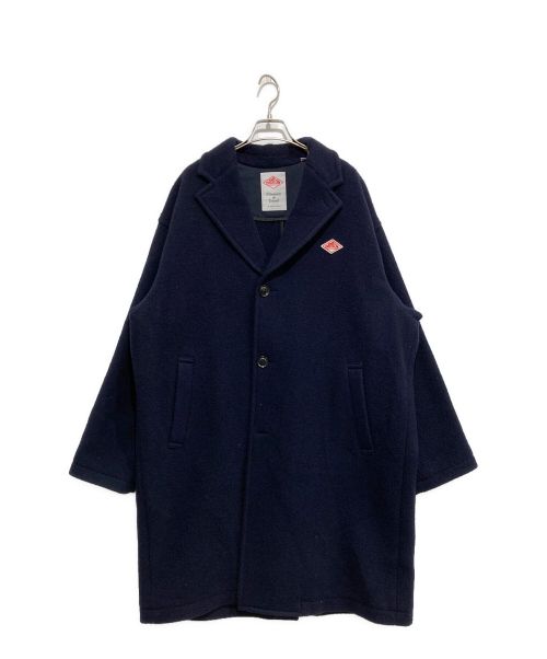 DANTON（ダントン）DANTON (ダントン) ウールライトパイルチェスターコート ネイビー サイズ:SIZE 40の古着・服飾アイテム