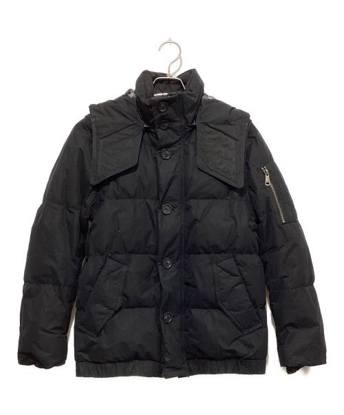 BURBERRY BLACK LABEL（バーバリーブラックレーベル）BURBERRY BLACK LABEL (バーバリーブラックレーベル) ダウンジャケット ブラック サイズ:Mの古着・服飾アイテム