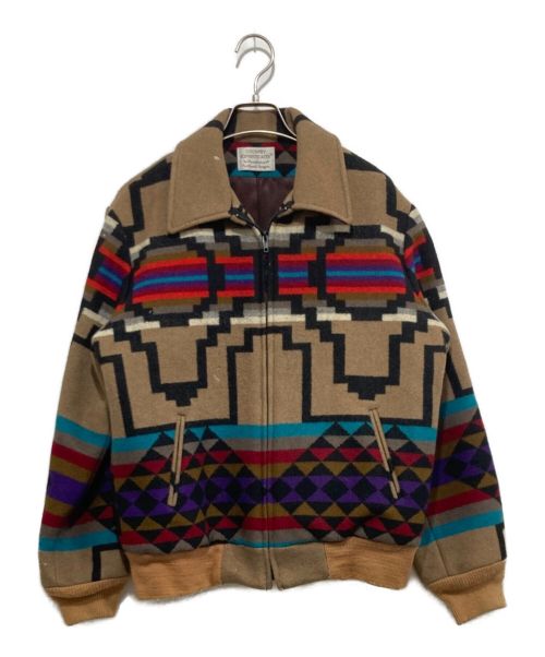 PENDLETON（ペンドルトン）PENDLETON (ペンドルトン) ネイティブジャケット ブラウン サイズ:Sの古着・服飾アイテム