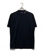 FRED PERRYフレッドペリー）の古着「Branded Collar T-Shirt」｜ブラック