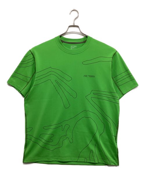 ARC'TERYX（アークテリクス）ARC'TERYX (アークテリクス) COPAL GROTTO LINE T-SHIRT グリーン サイズ:Lの古着・服飾アイテム