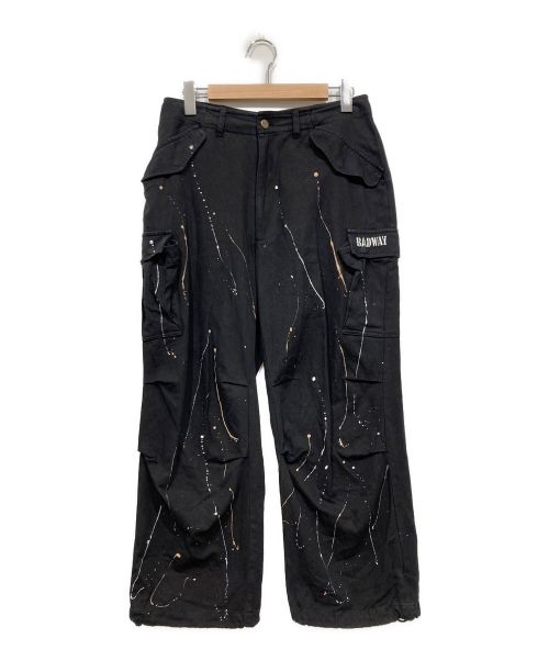 BADWAY（バッドウェイ）BADWAY (バッドウェイ) パンツ ブラック サイズ:Mの古着・服飾アイテム