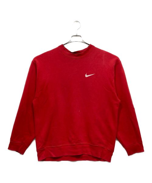 NIKE（ナイキ）NIKE (ナイキ) ヴィンテージロゴスウェット レッド サイズ:XLの古着・服飾アイテム