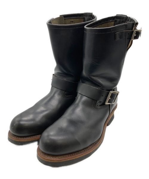 RED WING（レッドウィング）RED WING (レッドウィング) エンジニアブーツ ブラック サイズ:SIZE US 8の古着・服飾アイテム