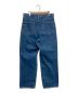 STEVEN ALAN (スティーブンアラン) 13.5oz DENIM 5P BAGGY TAPERED PANTS インディゴ サイズ:L：5000円