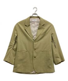 Knuth Marf（クヌースマーフ）の古着「arm slit tailored jacket」｜黄緑