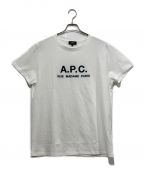 A.P.C.アーペーセー）の古着「ロゴTシャツ」｜ホワイト