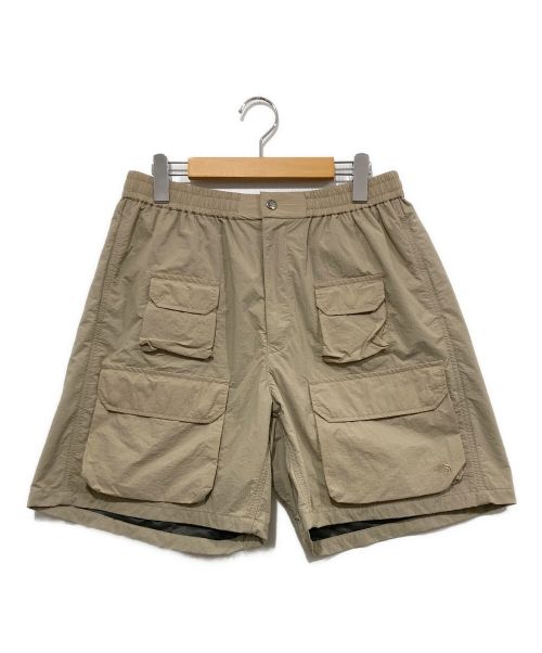 THE NORTHFACE PURPLELABEL（ザ・ノースフェイス パープルレーベル）THE NORTHFACE PURPLELABEL (ザ・ノースフェイス パープルレーベル) Nylon Ripstop Trail Shorts ベージュ サイズ:32の古着・服飾アイテム