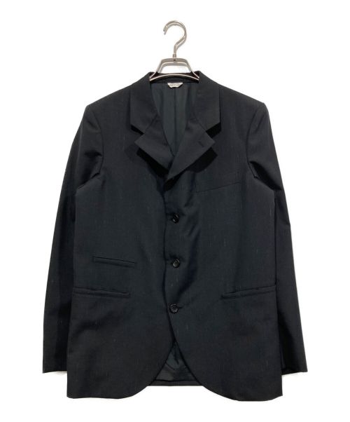 COMME des GARCONS HOMME DEUX（コムデギャルソン オム ドゥ）COMME des GARCONS HOMME DEUX (コムデギャルソン オム ドゥ) ウール4Bジャケット ブラック サイズ:Sの古着・服飾アイテム