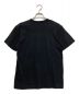 中古・古着 BLACK COMME des GARCONS (ブラック コムデギャルソン) BLACKプリントTシャツ ブラック サイズ:M：8000円