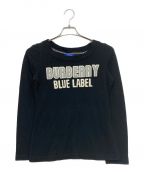 BURBERRY BLUE LABELバーバリーブルーレーベル）の古着「ロゴニット」｜ブラック